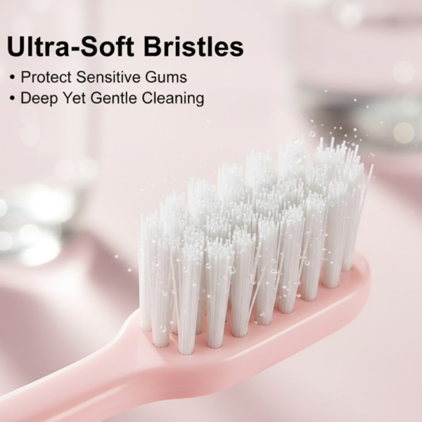 Kids Adults Ultra Soft-bristled Toothbrush With Cover (10 Pcs Set)