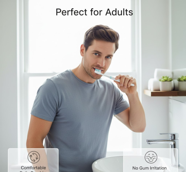 Kids Adults Ultra Soft-bristled Toothbrush With Cover (10 Pcs Set)