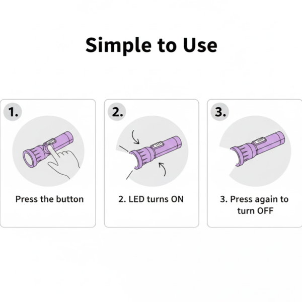 2092622035.png Mini LED Flashlight Keychain Torch (Mix Color & 1 Pc)