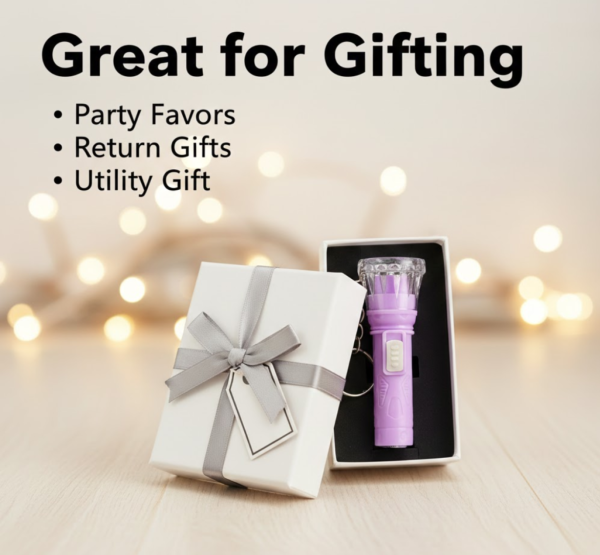 2092622036.png Mini LED Flashlight Keychain Torch (Mix Color & 1 Pc)