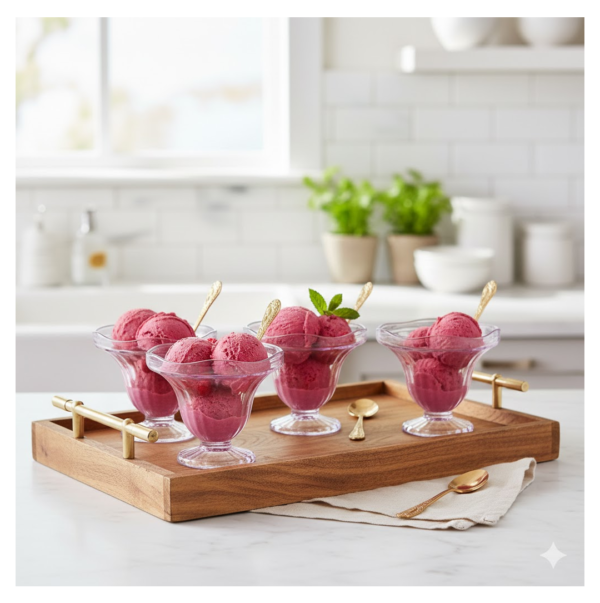 2092622039.png Crystal Plastic Ice-Cream Bowl Set – Serving Bowls (6 Pc)