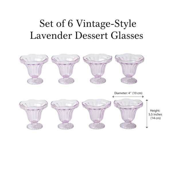 2092622041.png Crystal Plastic Ice-Cream Bowl Set – Serving Bowls (6 Pc)