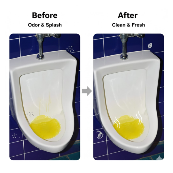 Urinal Screen Deodorizer Mat (1 Pc)