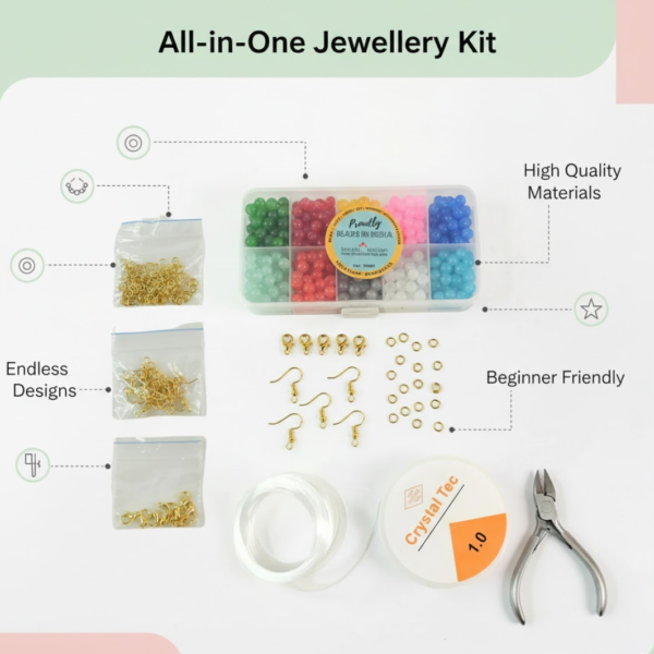Premium DIY Jewellery Making Kit (1 Set)