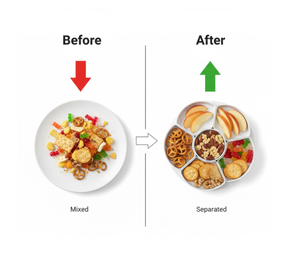 2092622107.png Large Compartment Box | Creative Divided Food Fruit Plate