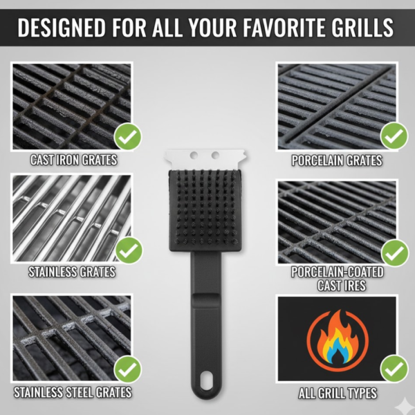 2092622123.png Black 2 Side Use Brush Scarp Cleaning Brush & Wire Brush for Garage Use