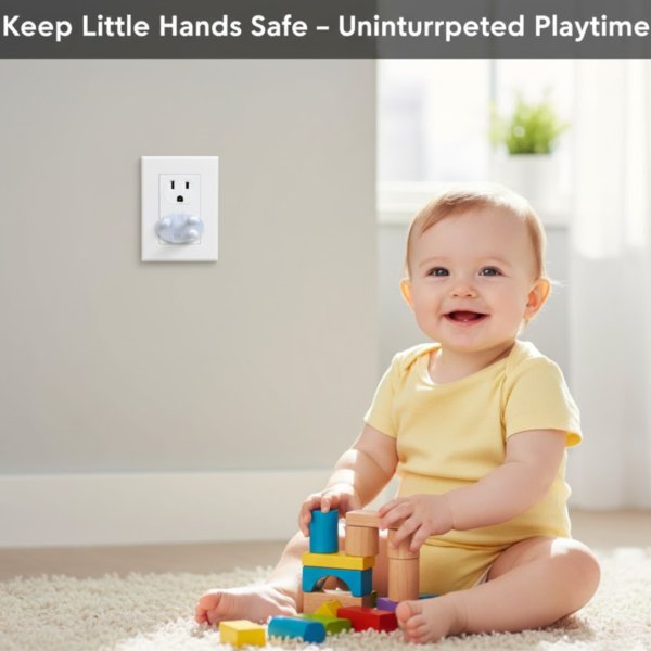 Safety Cover Guards for Electric Socket Plug (Big)