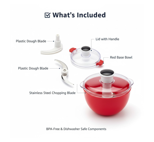 2092622138.png Dough Maker Machine With Measuring Cup (Atta Maker)