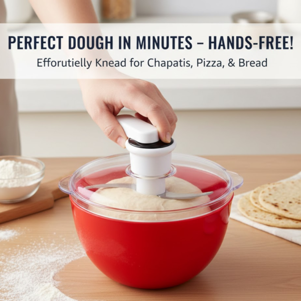 2092622141.png Dough Maker Machine With Measuring Cup (Atta Maker)