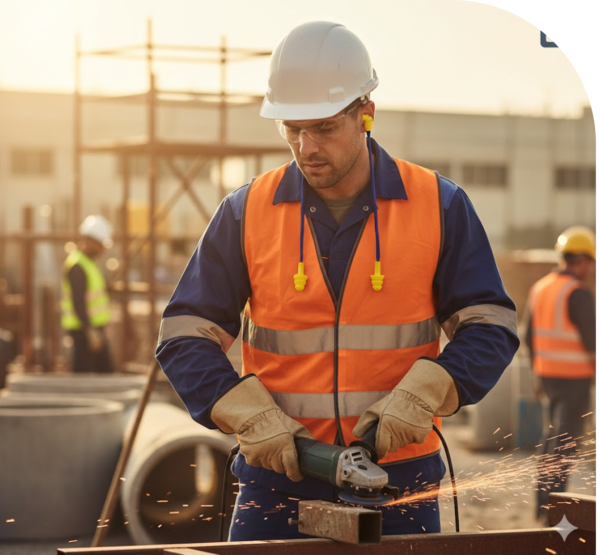 2092622167.png Soft Silicone Ear Plugs Hearing Protection (2 Pc Set)