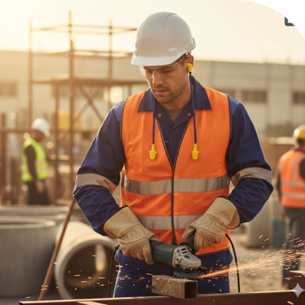 2092622167.png Soft Silicone Ear Plugs Hearing Protection (2 Pc Set)