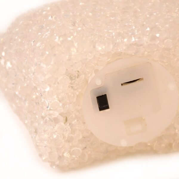 Dog Elephant Crystal LED Night Light Lamp – Cute Glowing Decorative Light (1 Pc)