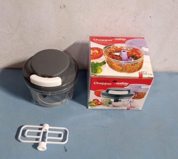 Quick 2in1 Chopper and Slicer Used Widely for chopping and Slicing of Fruits