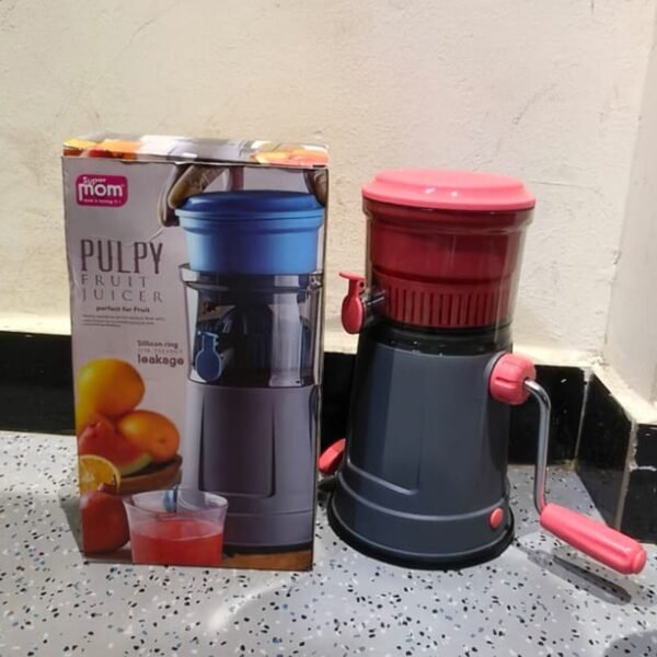 Supermom Pulpy Fruit Juicer with Extra Long Handle and Silicone Ring (1 Pc)