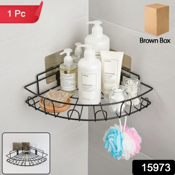 21fbce6e-7f5d-4c4b-9c6b-ce012e59d7e8.jpg Wall-Mounted Corner Bathroom Storage Rack (1 Pc)