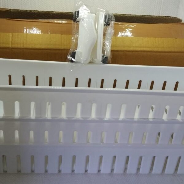 Multipurpose 3 Layer Slim Side Space Saving Storage Organizer Rack Shelf