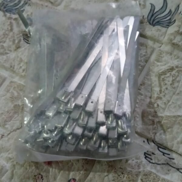 Stainless Steel Cable Ties for Solar & Home Use (100 Pc, 4.6x100mm)