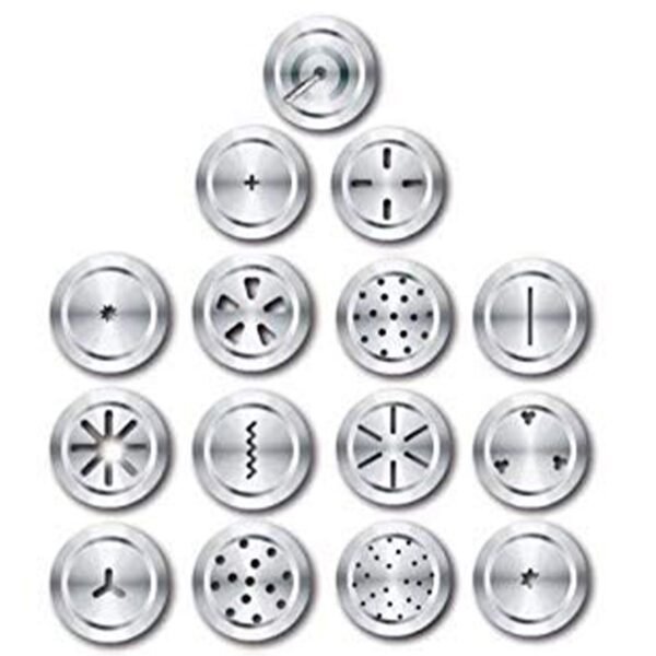 23272.jpg 15 in 1 Stainless Steel Kitchen Press with Different Parts