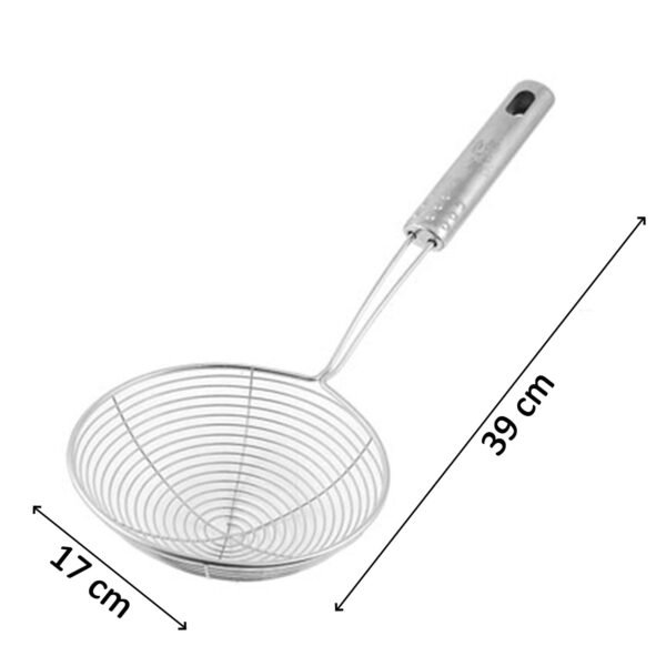 Round Stainless Steel Deep Fry  / Mesh Strainer