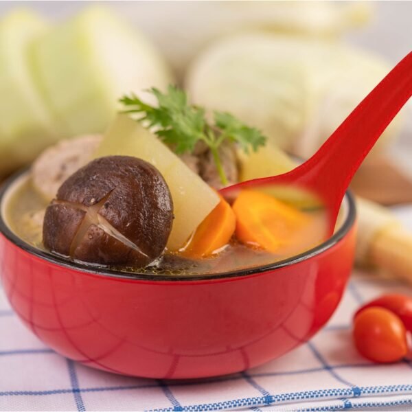 Microwave Safe, Unbreakable, Colorful Soup / Dessert Spoons, Food Grade Set of 6 Pcs