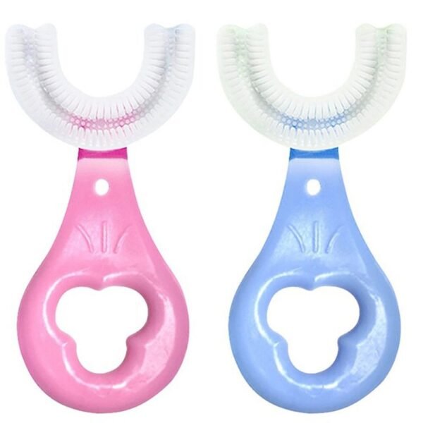 U Shape Kids Toothbrush for kids with effective care and performance.