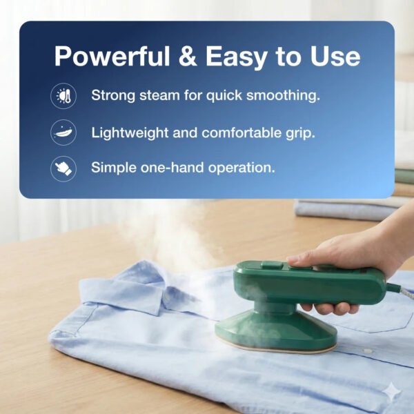 24-1.jpg Mini Steamer & Iron: 2-in-1 Portable Travel Friendly