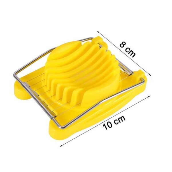 Plastic Multi Purpose Egg Cutter / Slicer with Stainless Steel Wires