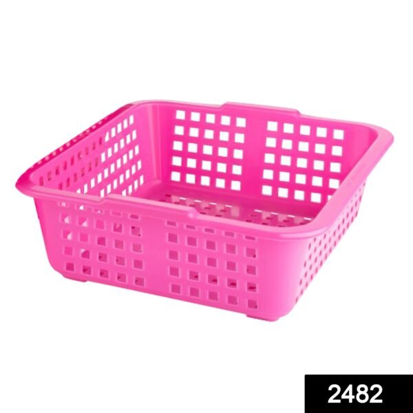 2482.jpg Plastic Medium Size Cane Fruit Baskets