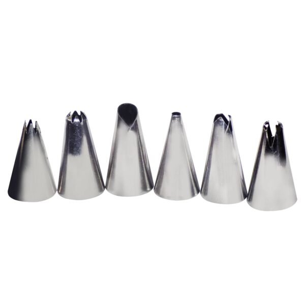 251706.jpg Cake Decorating Stainless Steel Nozzle (6pcs)