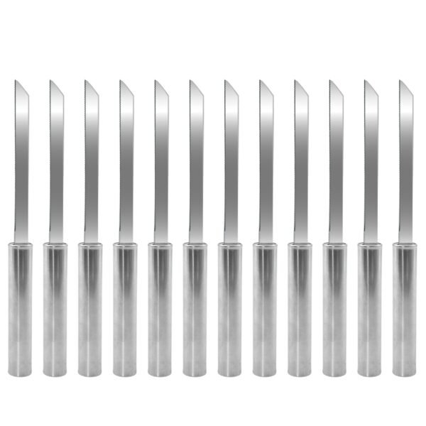 Utility Knife Stainless Steel Blade with Strong Grip (pack of 12)