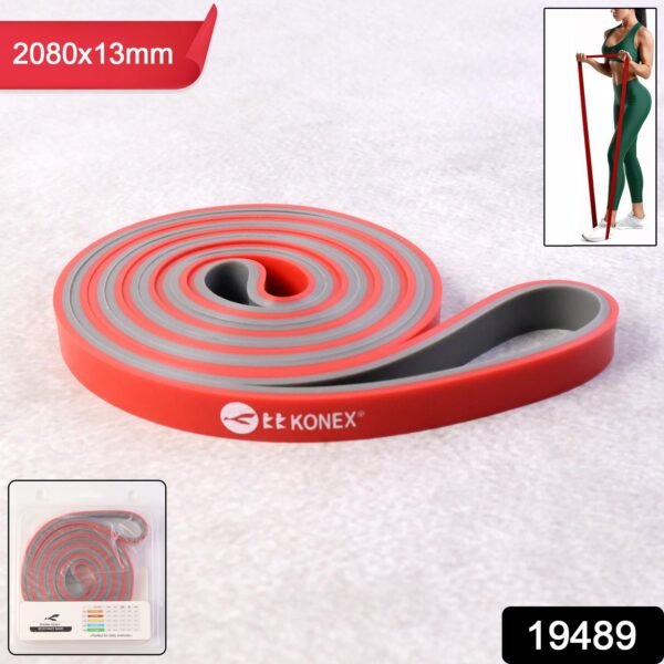 Heavy-Duty Resistance Exercise Band  2080×13 mm