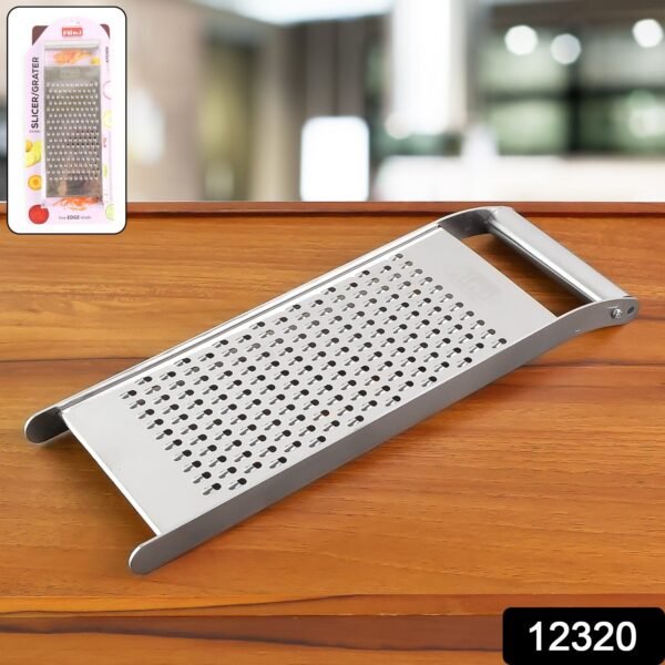 Ritu Premium Stainless Steel Handheld Grater & Slicer (1 Pc)