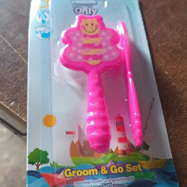 Baby comb and brush hair set (1 Pc / Mix Color), Hair accessories