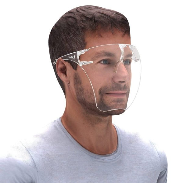 Multipurpose Clear Face Shield Anti-fog Anti-Scratch Protective Fashion Wear for Men