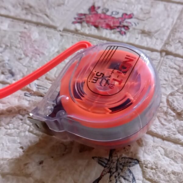 28212d9a-1725-4bee-9f8f-f9f5987fc244.jpg Professional Measuring Tape- 5 Meter Yellow & Orange Colour (1 Pc)