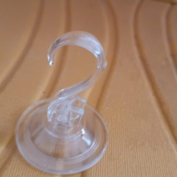Plastic Suction Cup Hook (1 Pc)