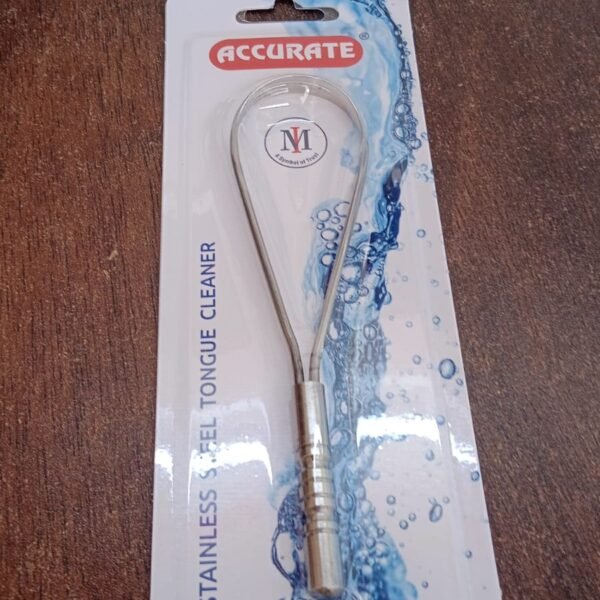Steel Tongue Cleaner, Tongue Scraper (1 Pc)