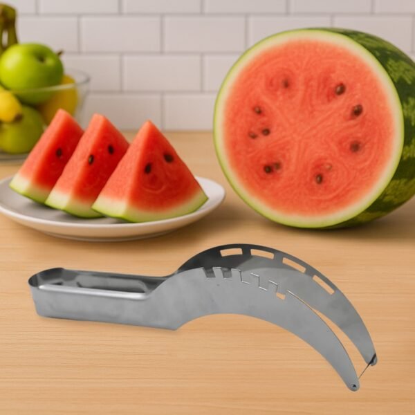 Stainless Steel Watermelon Cantaloupe Slicer Knife, Corer Fruit, Vegetable Tools