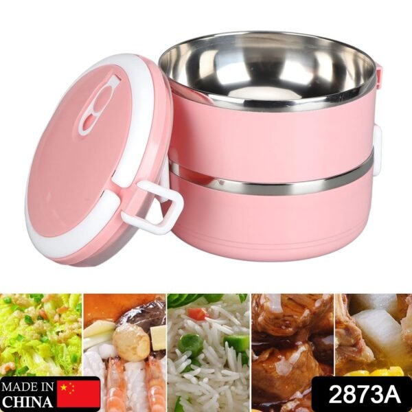 Doraemon 2-Layer Lunch Box – Steel Tiffin Box for Home, Office & School Use