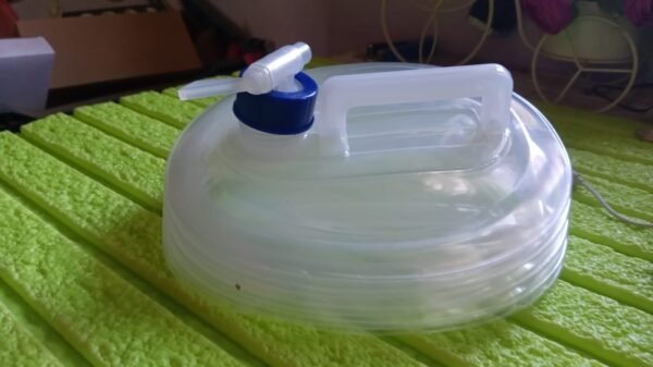 28802e85-3971-42ba-90f6-8e8e510abcba.jpg Outdoor Camping Collapsible Water Container with Carry Handle & Tap Valve