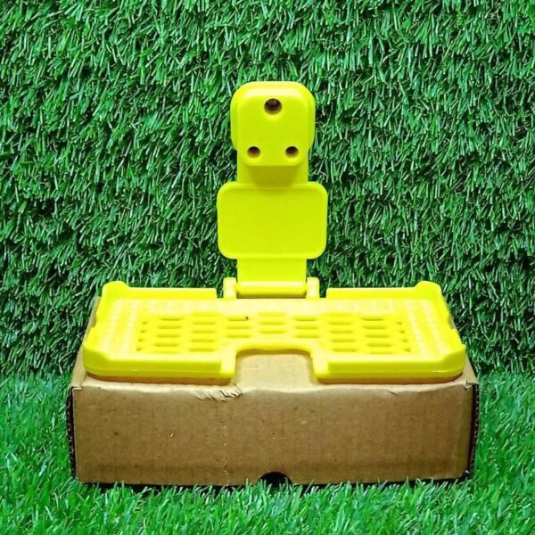 Multi-Purpose Yellow Wall Holder Stand for Mobile Charging