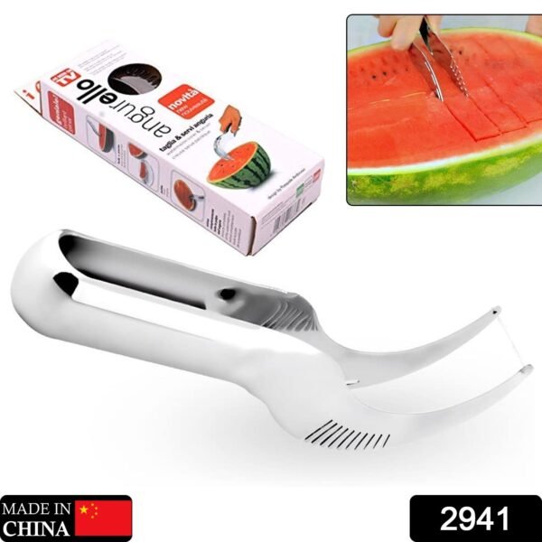 Watermelon Slicer – Stainless Steel Corer & Cutter, Multi-Purpose Fruit Tool