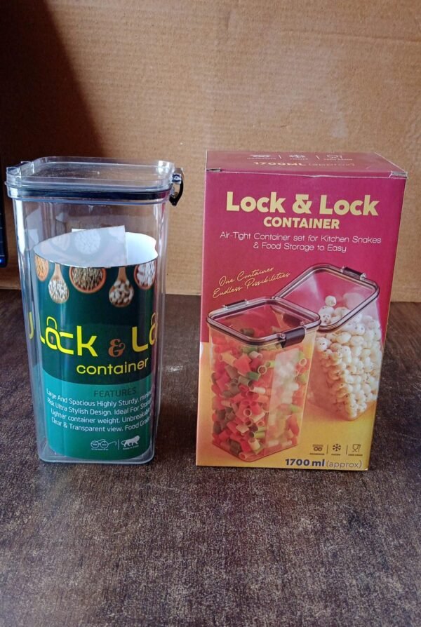 2968fcd4-1f32-4b9e-853a-73b0cb6a838e.jpg 1700 ML Airtight Lock & Lock Plastic Storage Container (1 Pc)