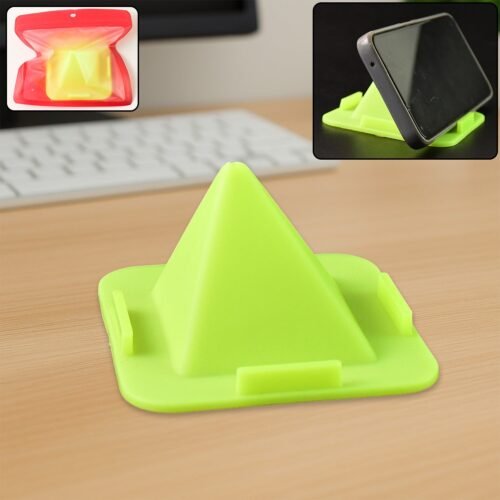 29914230-6879.jpg Universal Four-Sided Pyramid Mobile Holder Stand for Desk & Table (1 Pc)