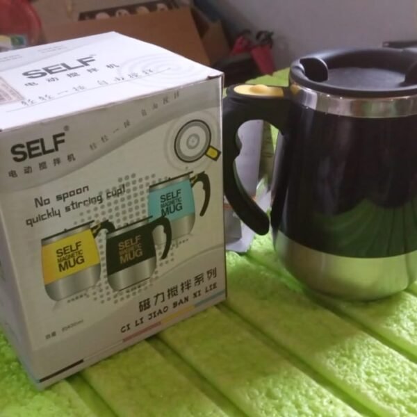 29e6d362-2239-48d0-b66e-a06d8d4421b9.jpg Self Stirring Mug With Lid used in official places for serving drinks (1 Pc / 400 ML)