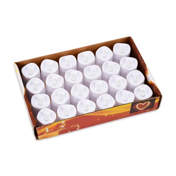 Flameless LED TealightsLED Tea Light for Home Diwali Pack 24