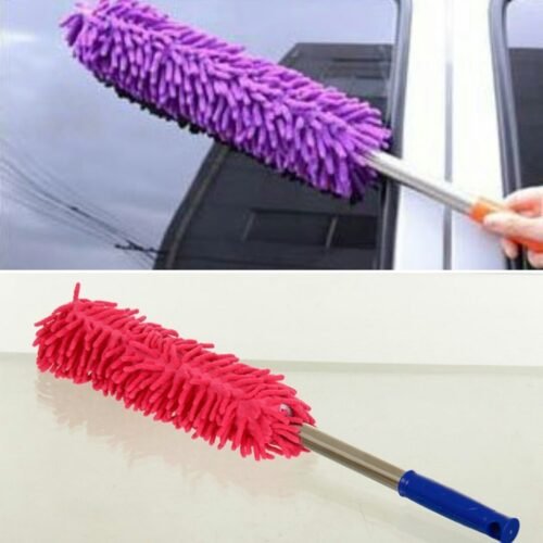 Multipurpose Microfiber Cleaning Duster with Extendable Telescopic Handle