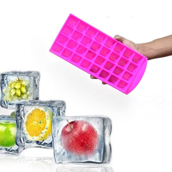 32 Cavity Ice Tray For Making And Creating Ice Cubes Easily.