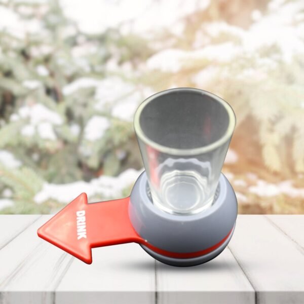 2_12562d85-3965-4f52-b70c-362ea2e50f0f.jpg Shot Spinner Spin the Shot Fun Drinking Game Includes 1.7 oz Shot Glass