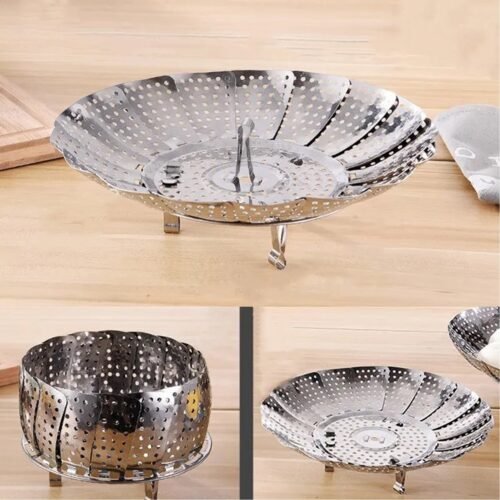 Unique Design Stainless-Steel Heaviest vegetable for Kitchen Plate Stand/ Basket